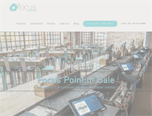 Tablet Screenshot of focuspointofsale.com